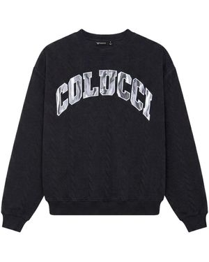 carlo colucci College Sweatshirt - Blauw