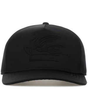 Etro Accessoires ,Zwart ,Satijn Satin Baseball Cap