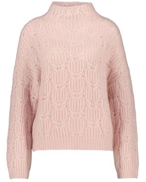 Hemisphere Truien & Vesten ,Roze ,Katoen Turtleneck Gebreid