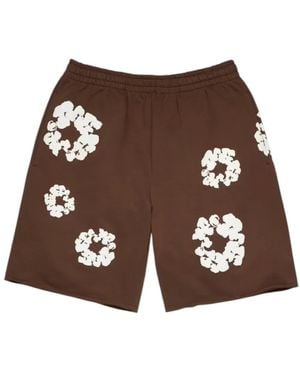 DENIM TEARS Casual Shorts - Brown
