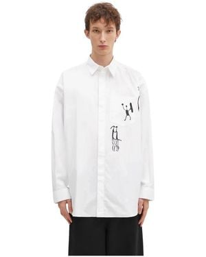 WOOD WOOD Casual Shirts - Blanc