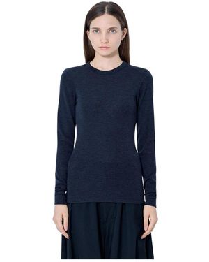 Rohe Round-Neck Knitwear - Bleu