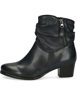 Caprice Heeled Boots - Nero