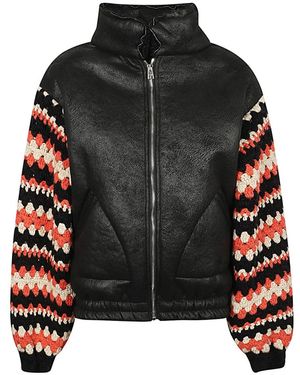 TU LIZE Bomber Jackets - Nero