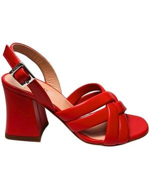 Pollini High Heel Sandals - Rojo