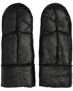 Re:designed Shearling-Touchscreen-Winterhandschuhe - Schwarz