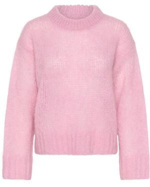 Part Two Rondgebreide Kleding - Roze