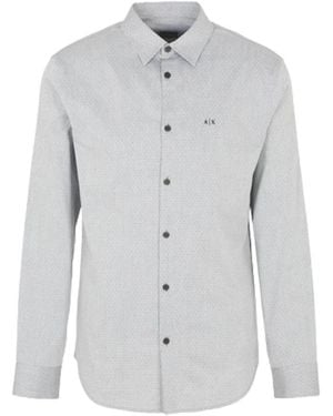 ARMANI EXCHANGE Casual Shirts - Grey