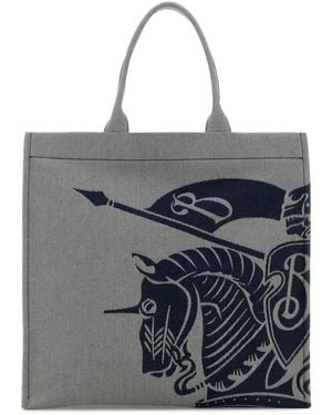 Burberry Tote Bags - Grey