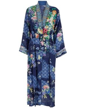 Johnny Was Midi Dresses - Blu