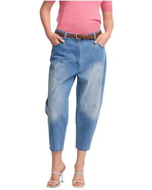 Kocca Cropped Jeans - Blu