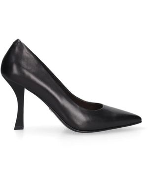 Marc Ellis Schoenen ,Zwart ,Leer Puntige Leren Pumps