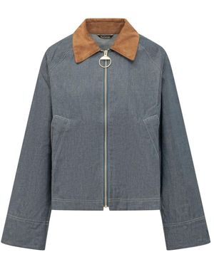 Barbour Freckleton Denim Jacket - Grau
