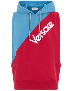 Versace Hoodies & Sweatvesten ,Veelkleurig ,Sweatshirts & Hoodies - Rood