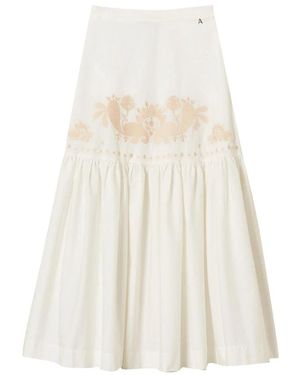 Actitude Maxi Skirts - Bianco