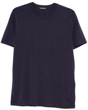 Tom Ford T-Shirts - Blauw