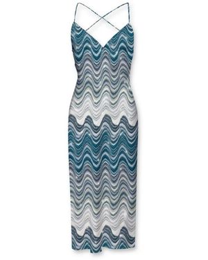 MC2 Saint Barth Midi Dresses - Blue