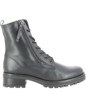 Gabor Lace-Up Boots - Grigio