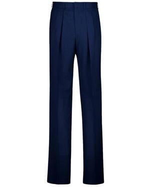Tom Ford Wide Broeken - Blauw