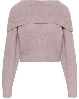 Gestuz Round-Neck Knitwear - Rosa