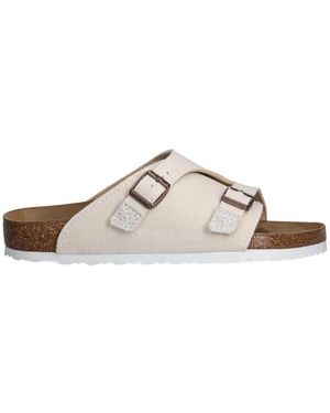 Birkenstock Schoenen ,Leer Zürich Canvas Regular Fit - Roze