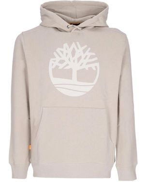 Timberland Sudadera Con Capucha Para Hombre Core Logo Po Sudadera Con Capucha Bb - Gris