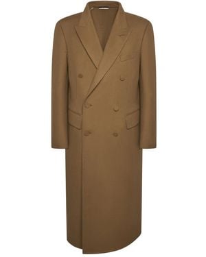 Tom Ford Double-Breasted Coats - Brown