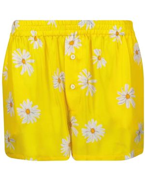 Moschino Short Shorts - Yellow