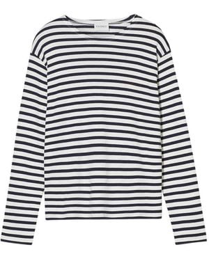 Closed Tops ,Veelkleurig ,Katoen Basic Longsleeve - Blauw