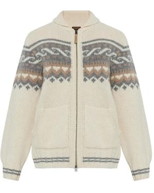 Woolrich Colbertvest - Naturel