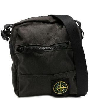 Stone Island Messenger Bags - Black