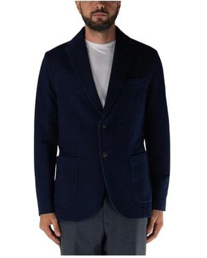 Circolo 1901 Einreihige Jacke Mit Taschen - Blau