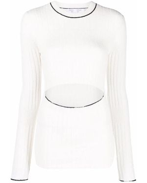 Proenza Schouler Round-Neck Knitwear - Bianco
