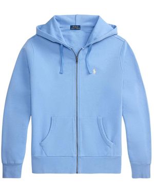 Ralph Lauren Hoodies & Sweatvesten ,Blauw ,Zip-Throughs