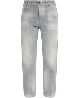 DSquared² Cropped Jeans - Gris