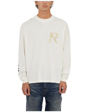 Represent Long Sleeve Tops - White