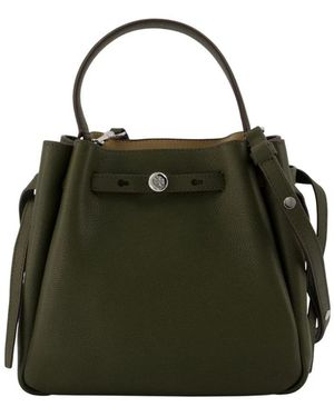 Tory Burch Tassen ,Groen ,Leer Romy Bucket Bag