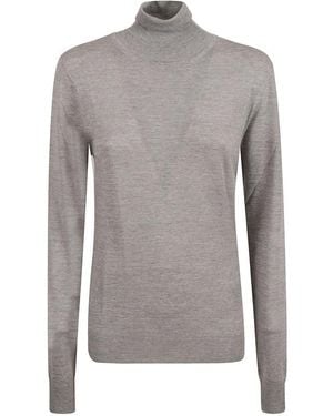 Saint Laurent Turtlenecks - Grey
