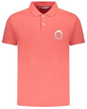 Trussardi Rosa Baumwoll-Poloshirt - Pink