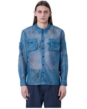 Brain Dead Casual Shirts - Blue