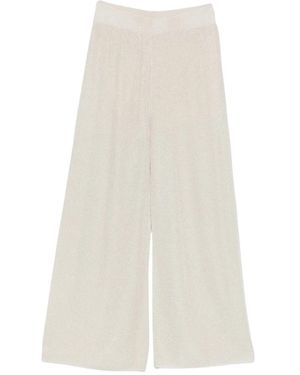 Nenette Wide Trousers - White