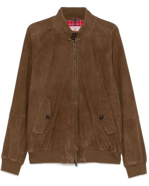 Baracuta Jassen ,Bruin ,Katoen G9 Suede Jacket