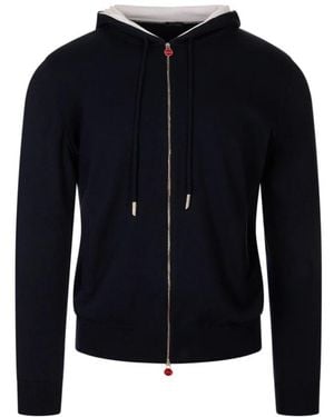 Kiton Zip-Throughs - Blue