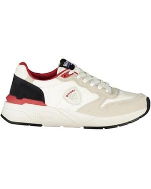 Blauer Trainers - White