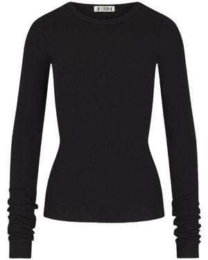ÉTERNE Long Sleeve Tops - Nero