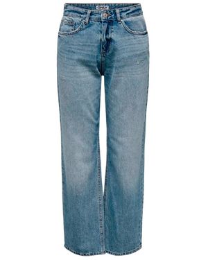 ONLY Straight Jeans - Blu