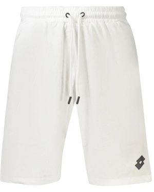 Lotto Leggenda Casual Shorts - Blanco