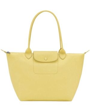 Longchamp Tassen ,Geel ,Leer Le Pliage One Shoulder Bag