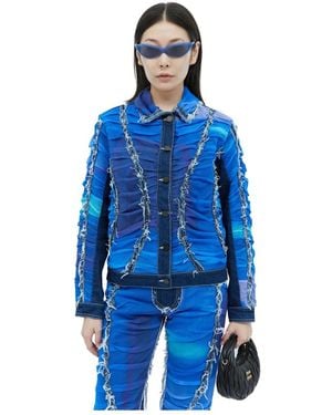 PAULA CANOVAS DEL VAS Light Jackets - Blue