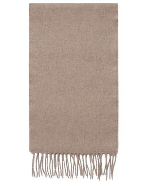 Sunspel Cashmere Web-Schal - Braun